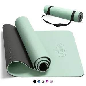 Yoga Mat for Women Men Kids, 72" x 24" TPE Yoga Mats, 1/3 & 1/4 & 2/5 Inch Extra Thick Yoga Mat Non Slip, Workout Mat with Carrying Strap for Yoga, Pilates,Meditation and Floor Exercises Yoga Mat for Women Men Kids, 72" x 24" TPE Yoga Mats, 1/3 & 1/4 & 2/5 Inch Extra Thick Yoga Mat Non Slip, Workout Mat with Carrying Strap for Yoga, Pilates,Meditation and Floor Exercises