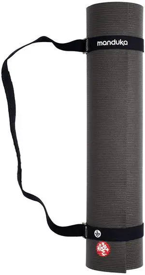 Yoga Commuter Mat Carrier - Eco-Friendly Cotton, Easy to Carry, Hands-Free, For All Mat Sizes | Black | 68" x 1.5" Yoga Commuter Mat Carrier - Eco-Friendly Cotton, Easy to Carry, Hands-Free, For All Mat Sizes | Black | 68" x 1.5"