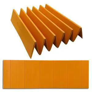 Folding Yoga Mat, TPE Folding Yoga Mat, Foldable Exercise Mat for Yoga, Pilates, Floor Workouts, Compact Design, Travel Friendly, Ideal for Home & Gym, Knee pad, Kneeling pad, No Roll Mat (Orange) Folding Yoga Mat, TPE Folding Yoga Mat, Foldable Exercise Mat for Yoga, Pilates, Floor Workouts, Compact Design, Travel Friendly, Ideal for Home & Gym, Knee pad, Kneeling pad, No Roll Mat (Orange)