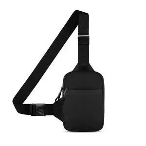 Mini Crossbody Sling Bag - Water-Resistant Dual Pocket Chest Pack - Lightweight Fanny Pack for Running, Travel & Everyday Workout Mini Crossbody Sling Bag - Water-Resistant Dual Pocket Chest Pack - Lightweight Fanny Pack for Running, Travel & Everyday Workout