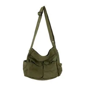 Aesthetic Cute Messenger Bag for School Vintage Green Canvas Crossbody for Women Shoulder Laptop Bag | Aesthetic Shoulder Laptop Bags Satchel Schoolbag Aesthetic Cute Messenger Bag for School Vintage Green Canvas Crossbody for Women Shoulder Laptop Bag | Aesthetic Shoulder Laptop Bags Satchel Schoolbag