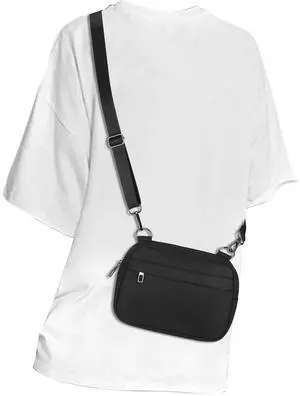 Small Crossbody Bags for Women Men Cellphone Belt Bag Purse Fanny Pack with Adjustable Strap Black Sling Bag for Traveling Casual Festival Gifts Small Crossbody Bags for Women Men Cellphone Belt Bag Purse Fanny Pack with Adjustable Strap Black Sling Bag for Traveling Casual Festival Gifts