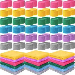 72 Pcs Wrist Sweatbands Bulk, Multicolor | for Kids Adult Teams, Sweat Bands Sports, Wristband Athletic, Neon Sweatbands for Basketball Tennis, Running Gym Party Gifts 72 Pcs Wrist Sweatbands Bulk, Multicolor | for Kids Adult Teams, Sweat Bands Sports, Wristband Athletic, Neon Sweatbands for Basketball Tennis, Running Gym Party Gifts