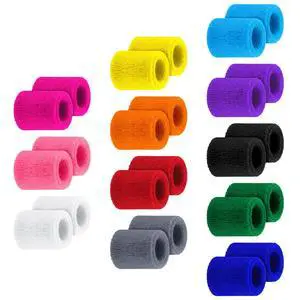 Kids Wristbands Sweatbands Colorful Sports Wrist Sweat Bands Athletic Basketball Football Party Favors for Kids Outdoor Activity(12 Pairs) Kids Wristbands Sweatbands Colorful Sports Wrist Sweat Bands Athletic Basketball Football Party Favors for Kids Outdoor Activity(12 Pairs)