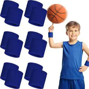 12 Pcs Sweatbands Wrist Bands, neon 80s 90s, 2.36 Inch, Bright Blue | Women Men Sport Wrist Bands Absorbent for Baseball Basketball Football Tennis Soccer, team Gymnastics Workout Spirit 12 Pcs Sweatbands Wrist Bands, neon 80s 90s, 2.36 Inch, Bright Blue | Women Men Sport Wrist Bands Absorbent for Baseball Basketball Football Tennis Soccer, team Gymnastics Workout Spirit