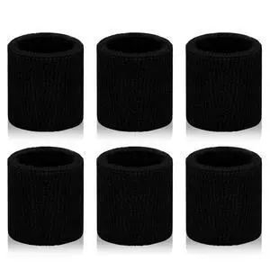 6 Pack Sweatbands Sports Wristband Breathable Wrist Band | Men Women Absorbent Sweat Band for Tennis, Basketball, Running, Gym, Working Out 6 Pack Sweatbands Sports Wristband Breathable Wrist Band | Men Women Absorbent Sweat Band for Tennis, Basketball, Running, Gym, Working Out