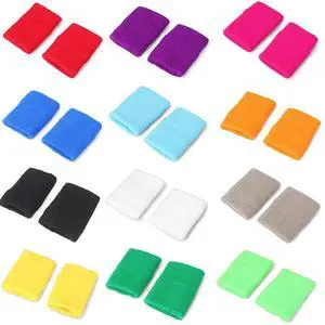 12 Pairs Colorful Cotton Sweatbands Sports Basketball Wristband Athletic Wrist Sweat Bands for Gym Yoga Tennis Etc. 12 Pairs Colorful Cotton Sweatbands Sports Basketball Wristband Athletic Wrist Sweat Bands for Gym Yoga Tennis Etc.