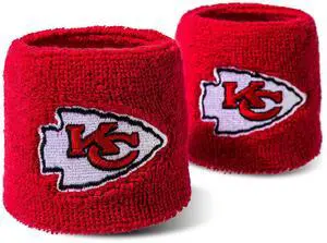 NFL Kansas City Chiefs Franklin Sports Kansas City Chiefs Embroidered Wristbandsnfl Embroidered Wristbands, Red, One Size NFL Kansas City Chiefs Franklin Sports Kansas City Chiefs Embroidered Wristbandsnfl Embroidered Wristbands, Red, One Size