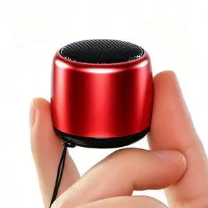 Best Mini Portable Bluetooth Speaker with HD Sound & Bass (Red) | Smallest Wireless Bluetooth Speakers for Phone/PC/Tablet I Photo Selfie Button Answer Phone Calls I Cute Tiny Speaker Best Mini Portable Bluetooth Speaker with HD Sound & Bass (Red) | Smallest Wireless Bluetooth Speakers for Phone/PC/Tablet I Photo Selfie Button Answer Phone Calls I Cute Tiny Speaker