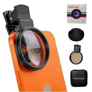 37mm Clip-On CPL Filter Circular Polarizing Lens Kit to Eliminate Glare & Boost Color, Optical Multi-Coated Glass with Universal Clip for Mobile Photography for Android Phone iPhone 6 7 8 9 10 11 12 37mm Clip-On CPL Filter Circular Polarizing Lens Kit to Eliminate Glare & Boost Color, Optical Multi-Coated Glass with Universal Clip for Mobile Photography for Android Phone iPhone 6 7 8 9 10 11 12