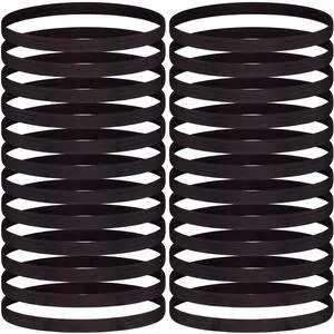 24 Pcs Thin Elastic Sports Headbands Black Athletic Hair Bands | Skinny No Crease Soft Non Slip Sweatbands for Men Women Exercise, for Running Football Basketball Soccer Tennis Yoga Workout 24 Pcs Thin Elastic Sports Headbands Black Athletic Hair Bands | Skinny No Crease Soft Non Slip Sweatbands for Men Women Exercise, for Running Football Basketball Soccer Tennis Yoga Workout