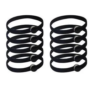 10Pcs Wrap Around Hair Tie Snap Ties for Thick Curly Hair Adjustable Snappy Bungee Bands for Natural Ponytail Headband for Puff Styles and Secure Ponytails 10Pcs Wrap Around Hair Tie Snap Ties for Thick Curly Hair Adjustable Snappy Bungee Bands for Natural Ponytail Headband for Puff Styles and Secure Ponytails
