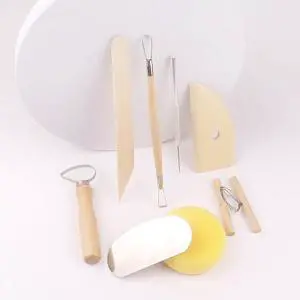 Clay Carving, Clay Sculpture Set, 8-Piece Set of Clay Tools Clay Carving, Clay Sculpture Set, 8-Piece Set of Clay Tools