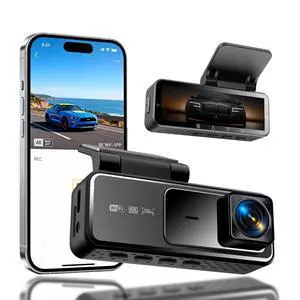 4K Dash Cam with Built-in WiFi, Front Car Camera, | APP Control, Night Vision, 24H Parking Monitor, 170° Wide Angle, G-Sensor, Loop Recording, WDR(A19) 4K Dash Cam with Built-in WiFi, Front Car Camera, | APP Control, Night Vision, 24H Parking Monitor, 170° Wide Angle, G-Sensor, Loop Recording, WDR(A19)