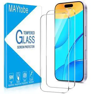 2-Pack for iPhone 17 (6.3-inch) Screen Protector Tempered Glass | 9H Hardness, Anti Scratch, Easy to Install 2-Pack for iPhone 17 (6.3-inch) Screen Protector Tempered Glass | 9H Hardness, Anti Scratch, Easy to Install