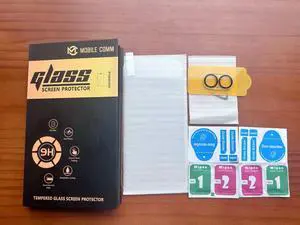 1 Pack for iPhone 17 Tempered Glass Screen Protector + 1 Pack Camera Lens Protector - Anti-Glare, Anti-Reflection, 9H Hardness, Smooth Touch. 1 Pack for iPhone 17 Tempered Glass Screen Protector + 1 Pack Camera Lens Protector - Anti-Glare, Anti-Reflection, 9H Hardness, Smooth Touch.