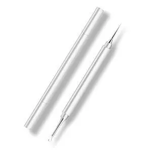 2-in-1 Professional Stainless Steel Acne Removal Needle, Whitehead & Blackhead Remover Tool, Pimples Comedone Extractor Removal Tool, Double Ended Needle with Cap Removal for Nose Face Tools(Sliver) 2-in-1 Professional Stainless Steel Acne Removal Needle, Whitehead & Blackhead Remover Tool, Pimples Comedone Extractor Removal Tool, Double Ended Needle with Cap Removal for Nose Face Tools(Sliver)