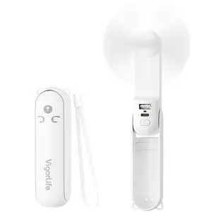 Portable Fan, Mini Handheld Fan with Power Bank, Cute USB Rechargeable Pocket Fan, Foldable Small Cooling Fan with LED Light, Personal Travel Fan,Summer,Beach Essentials,Summer Gift for Women Portable Fan, Mini Handheld Fan with Power Bank, Cute USB Rechargeable Pocket Fan, Foldable Small Cooling Fan with LED Light, Personal Travel Fan,Summer,Beach Essentials,Summer Gift for Women