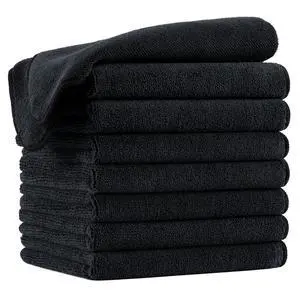340 GSM Quick Dry Microfiber Hair Salon Towel, 16x29 in, 8 Pack | Professional Use, Multipurpose, Lint Free 340 GSM Quick Dry Microfiber Hair Salon Towel, 16x29 in, 8 Pack | Professional Use, Multipurpose, Lint Free