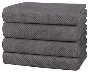 4PK Bath Towel Set, 30x60 in, Absorbent Large Towels for Bathroom | Ultra Soft, Lightweight, Quick Dry Towels for Pool, Beach, Swim, Yoga, SPA, Grey 4PK Bath Towel Set, 30x60 in, Absorbent Large Towels for Bathroom | Ultra Soft, Lightweight, Quick Dry Towels for Pool, Beach, Swim, Yoga, SPA, Grey