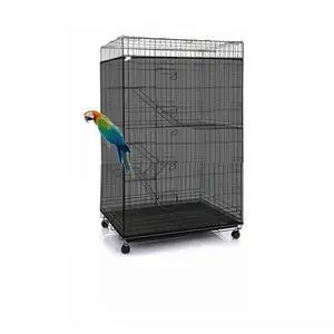 Adjustable Birdcage Seed Catcher Feather Catcher Bird Cage Cover Net Airy Soft Skirt Guard Birdcage Nylon Mesh Netting for Parrot Macaw Parakeet Round Square Cage (118 x 32 Inch, Black) Adjustable Birdcage Seed Catcher Feather Catcher Bird Cage Cover Net Airy Soft Skirt Guard Birdcage Nylon Mesh Netting for Parrot Macaw Parakeet Round Square Cage (118 x 32 Inch, Black)