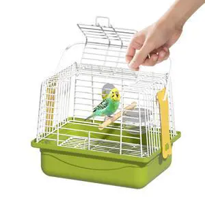 Small Bird Cage,Parakeet Travel Carrier with Handle,Perch,Feeder,Waterer | Easy to Install and Portable,Versatile Cage for Travel or Home,Multiple Size Options,Removable Tray,Durable Constructio Small Bird Cage,Parakeet Travel Carrier with Handle,Perch,Feeder,Waterer | Easy to Install and Portable,Versatile Cage for Travel or Home,Multiple Size Options,Removable Tray,Durable Constructio