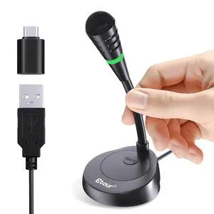 Mic for Mac Mini M4/M4 Pro, USB-C, Plug & Play Desktop, Cardioid Condenser | Custom for Mac Mini M4/M4 Pro, External Small Computer Mic for Laptop, MacBook Pro/Air, Recording, Dictation, Meeting Mic for Mac Mini M4/M4 Pro, USB-C, Plug & Play Desktop, Cardioid Condenser | Custom for Mac Mini M4/M4 Pro, External Small Computer Mic for Laptop, MacBook Pro/Air, Recording, Dictation, Meeting