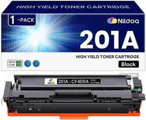 201A Black Toner Cartridge Replacement for HP 201A CF400A 1 Pack 201A Black Toner Cartridge Replacement for HP 201A CF400A 1 Pack