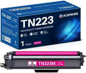TN223M Toner Cartridge Compatible TN-223 TN223 Magenta Replacement for Brother TN223 TN-223M HL-L3270CDW MFC-L3770CDW HL-L3290CDW Printer 1 Pack TN223M Toner Cartridge Compatible TN-223 TN223 Magenta Replacement for Brother TN223 TN-223M HL-L3270CDW MFC-L3770CDW HL-L3290CDW Printer 1 Pack