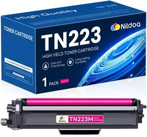 TN223 TN223M Toner Cartridge Magenta Replacement for Brother TN-223 | TN-223M MFC-L3710CW MFC-L3750CDW MFC-L3770CDW HL-L3210CW HL-L3230CDW Printer Ink, 1 Pack TN223 TN223M Toner Cartridge Magenta Replacement for Brother TN-223 | TN-223M MFC-L3710CW MFC-L3750CDW MFC-L3770CDW HL-L3210CW HL-L3230CDW Printer Ink, 1 Pack