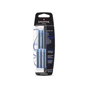 Skrip Fountain Pen Classic Ink Cartridge - Deluxe Blue (five per card) Skrip Fountain Pen Classic Ink Cartridge - Deluxe Blue (five per card)