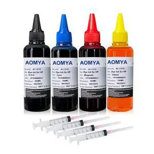 Printer Ink Refill Kit for HP 60 62 63 67 Refillable Ink Cartridges | 4-Color,4 x 100ml Compatible for HP 67 61 65 60 62 63 910 920 901 902 932 933 Refillable Ink Cartridges with 4 Syringes Printer Ink Refill Kit for HP 60 62 63 67 Refillable Ink Cartridges | 4-Color,4 x 100ml Compatible for HP 67 61 65 60 62 63 910 920 901 902 932 933 Refillable Ink Cartridges with 4 Syringes