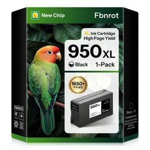 950XL Black High-Yield Ink Cartridge Compatible 950XL Ink Replacement for HP OfficeJet 8600; OfficeJet Pro 251dw 276dw 8100 8610 8615 8620 8625 8630 Printer(1 Pack). 950XL Black High-Yield Ink Cartridge Compatible 950XL Ink Replacement for HP OfficeJet 8600; OfficeJet Pro 251dw 276dw 8100 8610 8615 8620 8625 8630 Printer(1 Pack).