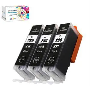 280 PGBK PGI-280 XXL Black Ink for Canon PIXMA TS6320 TR7520 TS8120 TS8320 (3X PGI-280XXL PGBK) PGI280 CLI281 XXL Ink Cartridge for Canon TR8520 TR8620 TS9120 TS8220 TS8100 TS8200 TS9100 TR7500 TR8500 280 PGBK PGI-280 XXL Black Ink for Canon PIXMA TS6320 TR7520 TS8120 TS8320 (3X PGI-280XXL PGBK) PGI280 CLI281 XXL Ink Cartridge for Canon TR8520 TR8620 TS9120 TS8220 TS8100 TS8200 TS9100 TR7500 TR8500