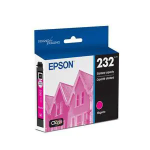 232 Claria Ink Standard Capacity Magenta Cartridge (T232320-S) Works with Workforce WF-2930,2950 and Expression XP-4200, 4205 232 Claria Ink Standard Capacity Magenta Cartridge (T232320-S) Works with Workforce WF-2930,2950 and Expression XP-4200, 4205