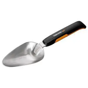 Xact Garden Hand Trowel, Stainless Steel Head | Sharpened Edges to Dig, Pry & Turn Tough Turf, Resists Rust, Hang Hole for Storage, SoftGrip Handle Xact Garden Hand Trowel, Stainless Steel Head | Sharpened Edges to Dig, Pry & Turn Tough Turf, Resists Rust, Hang Hole for Storage, SoftGrip Handle