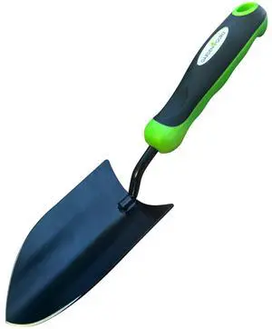 Garden Guru Heavy Duty Garden Trowel Hand Shovel for Gardening Strong Carbon Steel Hand Trowel with Ergonomic Non-Slip Handle Perfect for Digging, Planting, Transplanting, and Cutting Roots Garden Guru Heavy Duty Garden Trowel Hand Shovel for Gardening Strong Carbon Steel Hand Trowel with Ergonomic Non-Slip Handle Perfect for Digging, Planting, Transplanting, and Cutting Roots