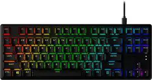 HyperX Alloy Origins Core PBT - TKL Mechanical Gaming Keyboard, PBT Keycaps, RGB lighting, Compact, Aluminum Body, Customizable with HyperX NGENUITY, Onboard Memory - HyperX Tactile Aqua Switch HyperX Alloy Origins Core PBT - TKL Mechanical Gaming Keyboard, PBT Keycaps, RGB lighting, Compact, Aluminum Body, Customizable with HyperX NGENUITY, Onboard Memory - HyperX Tactile Aqua Switch