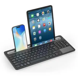 Wireless Keyboard with Touchpad,Silent for PC Mac Tablet Wireless Keyboard with Touchpad,Silent for PC Mac Tablet