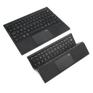 Tri-Foldable Bluetooth Keyboard with Touchpad,Rechargeable RK811 Tri-Foldable Bluetooth Keyboard with Touchpad,Rechargeable RK811