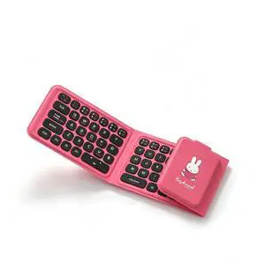 Miffy Triple Fold Bluetooth Keyboard with Dual Touchpad & Numeric Keypad, Bluetooth 5.0 Ultra Slim 5.6mm Travel Keyboard, Type-C Rechargeable, Connect 3 Devices for Windows, Mac, Android & iOS Miffy Triple Fold Bluetooth Keyboard with Dual Touchpad & Numeric Keypad, Bluetooth 5.0 Ultra Slim 5.6mm Travel Keyboard, Type-C Rechargeable, Connect 3 Devices for Windows, Mac, Android & iOS