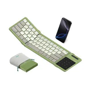 Cube Pocket Upgraded Foldable Keyboard with Touchpad & Number Pad Cube Pocket Upgraded Foldable Keyboard with Touchpad & Number Pad