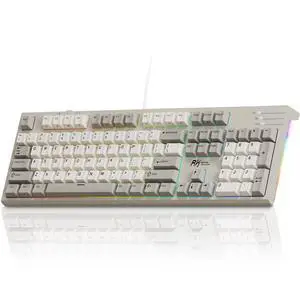 R104 Wired Mechanical Keyboard Full Size, Gasket Mount R104 Wired Mechanical Keyboard Full Size, Gasket Mount
