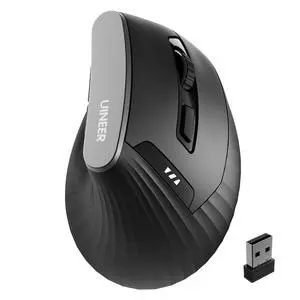Ergonomic Vertical Mouse, 2.4G Wireless Mouse, Rechargeable, 4-DPI Ergonomic Vertical Mouse, 2.4G Wireless Mouse, Rechargeable, 4-DPI