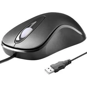 Classic Wired Office Mouse Ergonomic USB Optical 3-Button 1000 DPI Comfortable Durable for Windows Mac Laptop Desktop Black (1) Classic Wired Office Mouse Ergonomic USB Optical 3-Button 1000 DPI Comfortable Durable for Windows Mac Laptop Desktop Black (1)