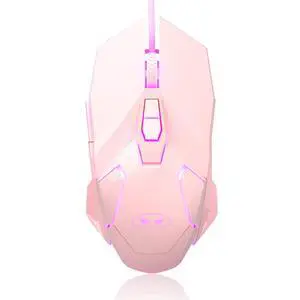 G10 Gaming Mouse Wired, 7 Colors Breathing LED Backlit Gaming Mouse, 6 Adjustable Speeds, Ergonomic Optical Computer Mouse with 7 Buttons for Windows PC Gamers G10 Gaming Mouse Wired, 7 Colors Breathing LED Backlit Gaming Mouse, 6 Adjustable Speeds, Ergonomic Optical Computer Mouse with 7 Buttons for Windows PC Gamers