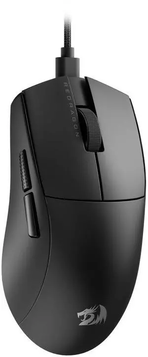 M724 Wired Gaming Mouse, 42G Ultra-Light 12,400 Max DPI Optical Gaming Mouse with 5 Programmable Buttons, Ergonomic Natural Grip Build, Software Supports DIY Keybinds & DPI, Black M724 Wired Gaming Mouse, 42G Ultra-Light 12,400 Max DPI Optical Gaming Mouse with 5 Programmable Buttons, Ergonomic Natural Grip Build, Software Supports DIY Keybinds & DPI, Black