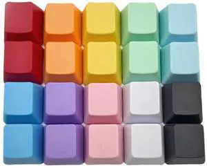 OEM Profile Blank Keycaps PBT Rainbow Mixed Colors 1U R4 Keycap for MX switches Mechanical Keyboard (Mixed Colors, 20pcs) OEM Profile Blank Keycaps PBT Rainbow Mixed Colors 1U R4 Keycap for MX switches Mechanical Keyboard (Mixed Colors, 20pcs)