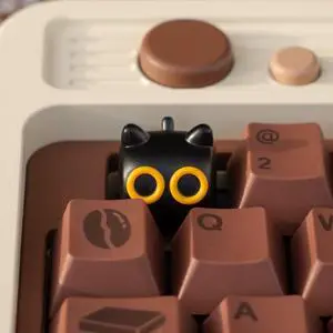 Artisan Cat Keycap for Mechanical Keyboards, Orange and White, 3D Printed Resin, 1U Size, MX Switch Compatible, Decorative Design for Gaming and Typing (MMK-HHH) Artisan Cat Keycap for Mechanical Keyboards, Orange and White, 3D Printed Resin, 1U Size, MX Switch Compatible, Decorative Design for Gaming and Typing (MMK-HHH)
