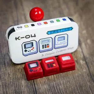 Artisan 3-in-1 Swappable Face Keycap Set for Mechanical Keyboard, 3 Independent Keycaps with Interchangeable Face Inserts, 1U Size, MX Switch Compatible for Gaming and Typing (Red) Artisan 3-in-1 Swappable Face Keycap Set for Mechanical Keyboard, 3 Independent Keycaps with Interchangeable Face Inserts, 1U Size, MX Switch Compatible for Gaming and Typing (Red)